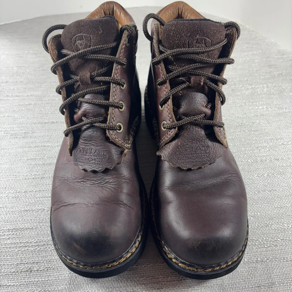 Ariat‎ Canyon Women's Brown Leather Lace Up Casual Chukka Boots Size 7